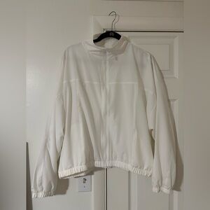 PINK Victoria's Secret White Bomber Jacket